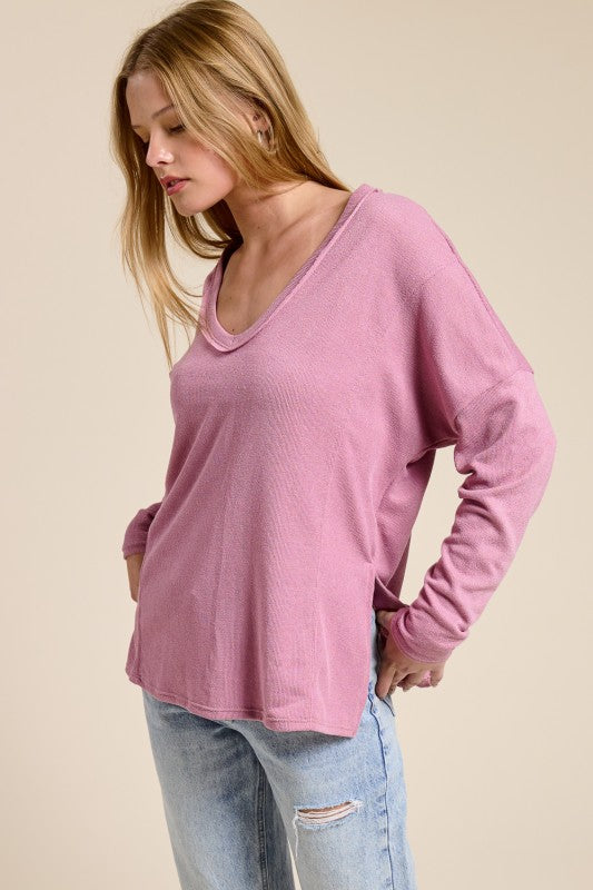 VNeck Terry Dolman