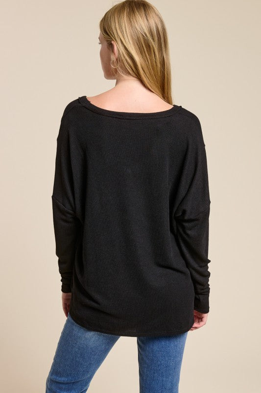 VNeck Terry Dolman