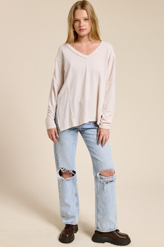 VNeck Terry Dolman