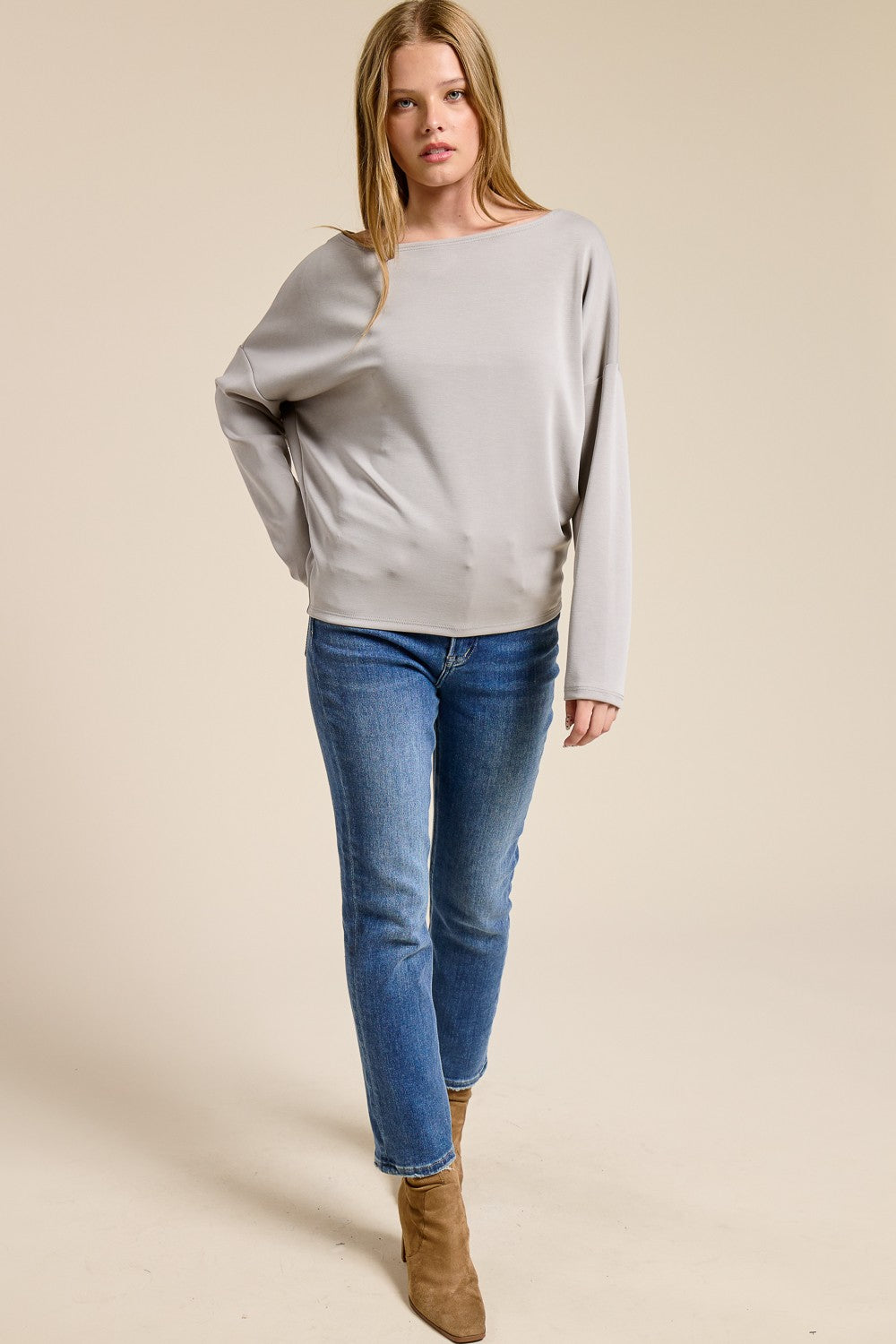 Dolman Sleeve Scuba Top