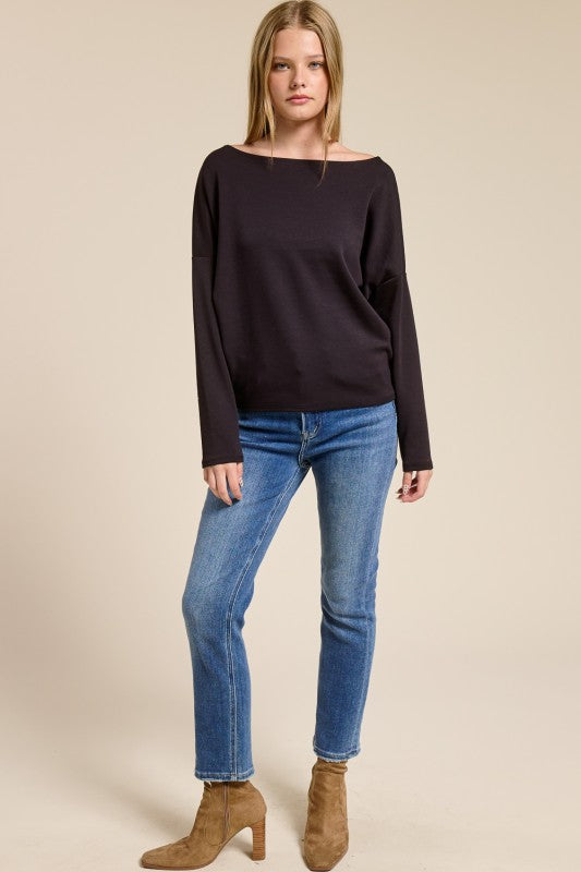 Dolman Sleeve Scuba Top