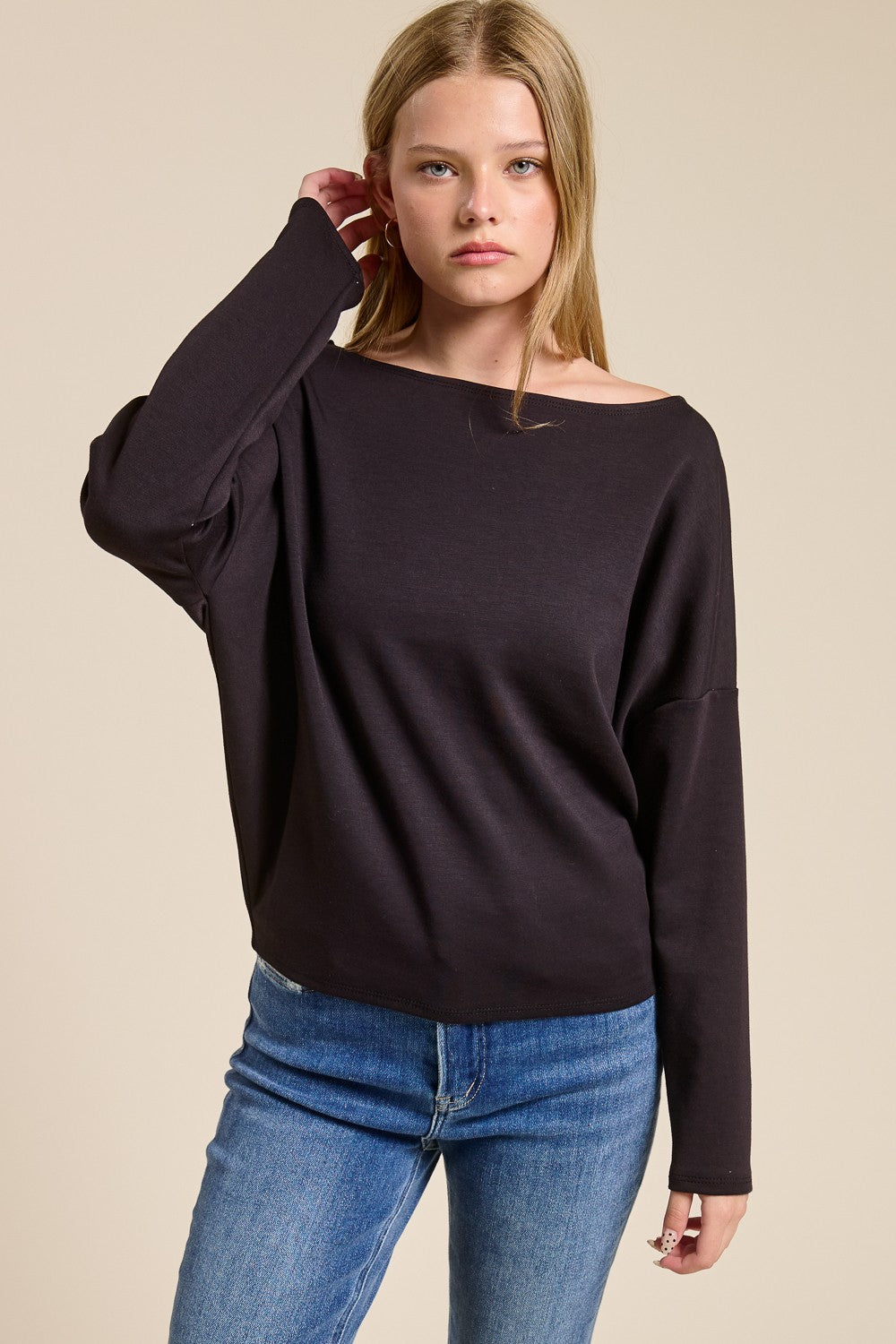 Dolman Sleeve Scuba Top