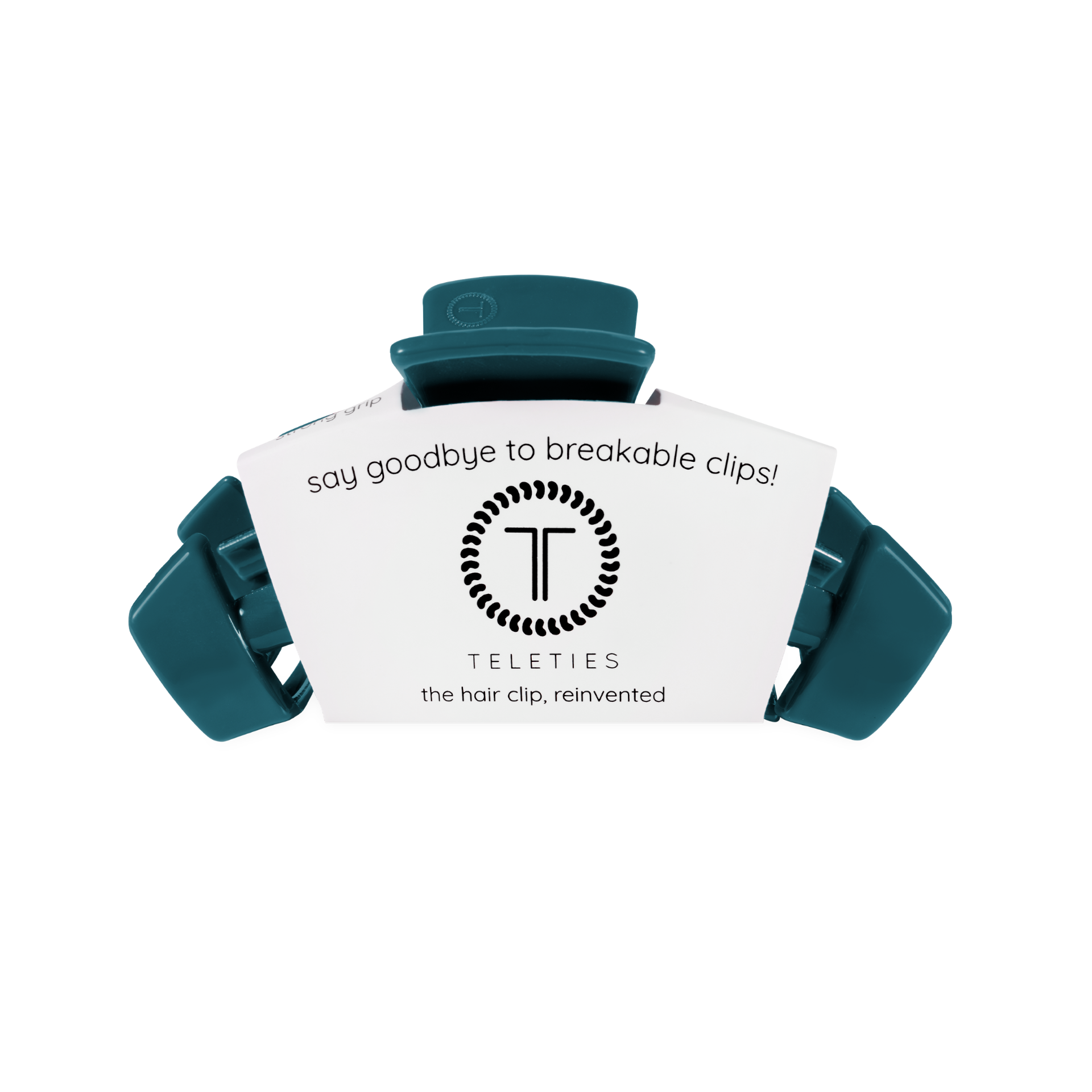 Classic Teal With It Medium Claw Clip