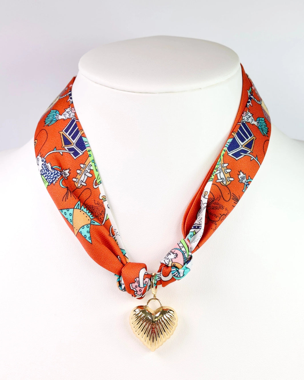 Lillie Scarf Necklace