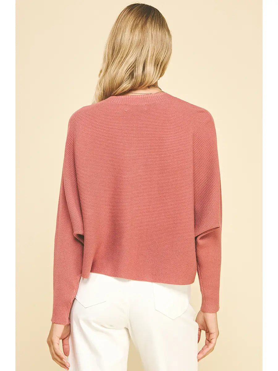 DOLMAN SLEEVES SWEATER
