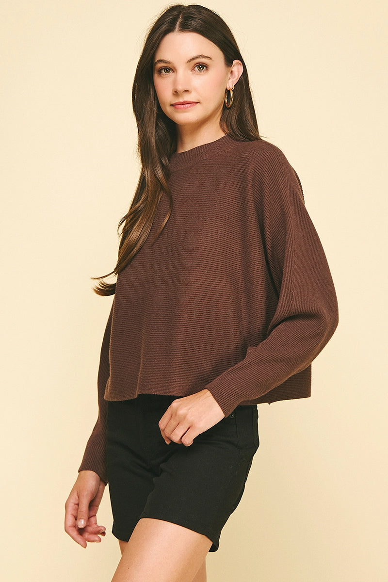 DOLMAN SLEEVES SWEATER