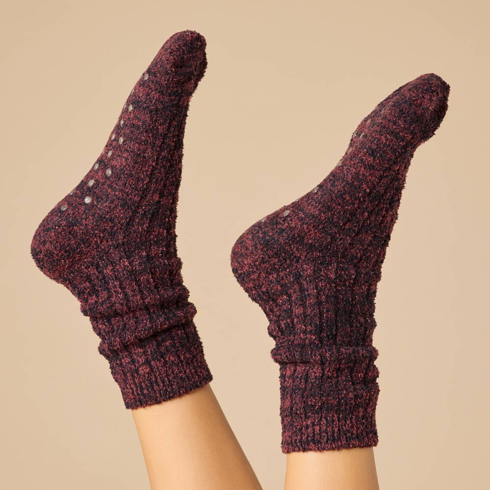 Cozy Marshmallow Crew Socks
