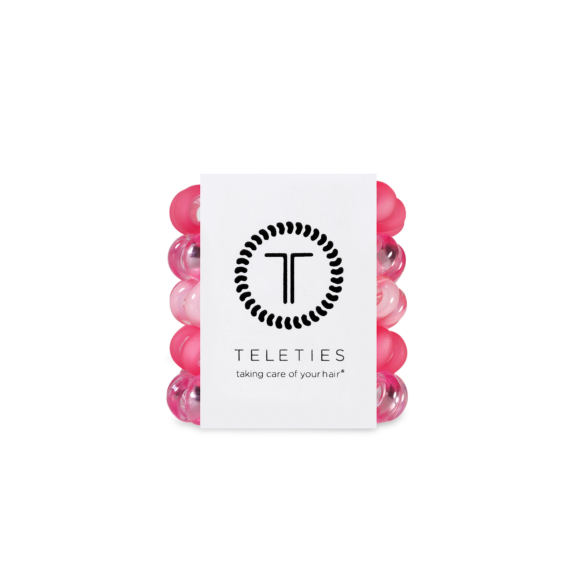 Spiral Hair Coils | Tiny | Pretty in Pink Hair Ties