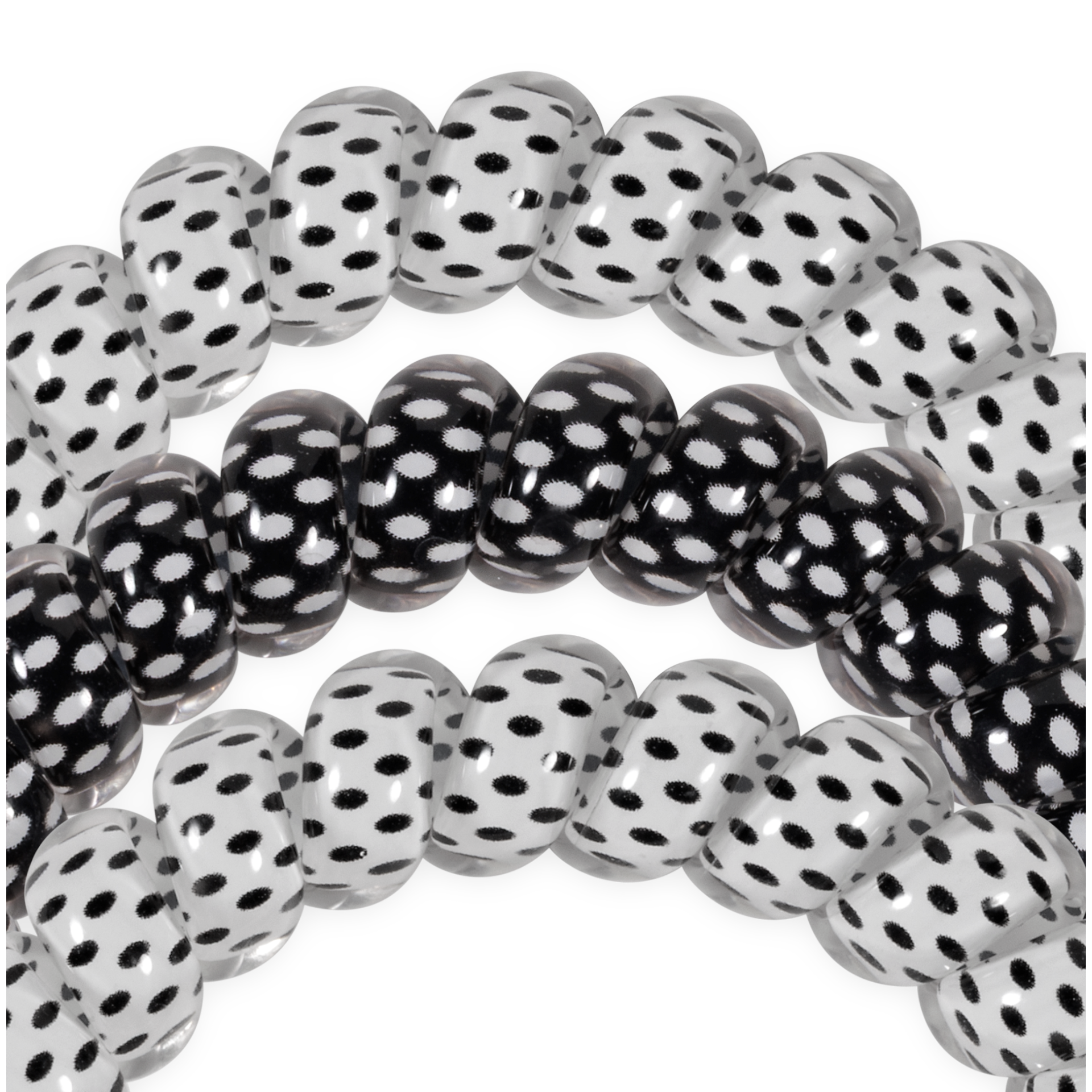 Polka Dot Party Large Hair Ties