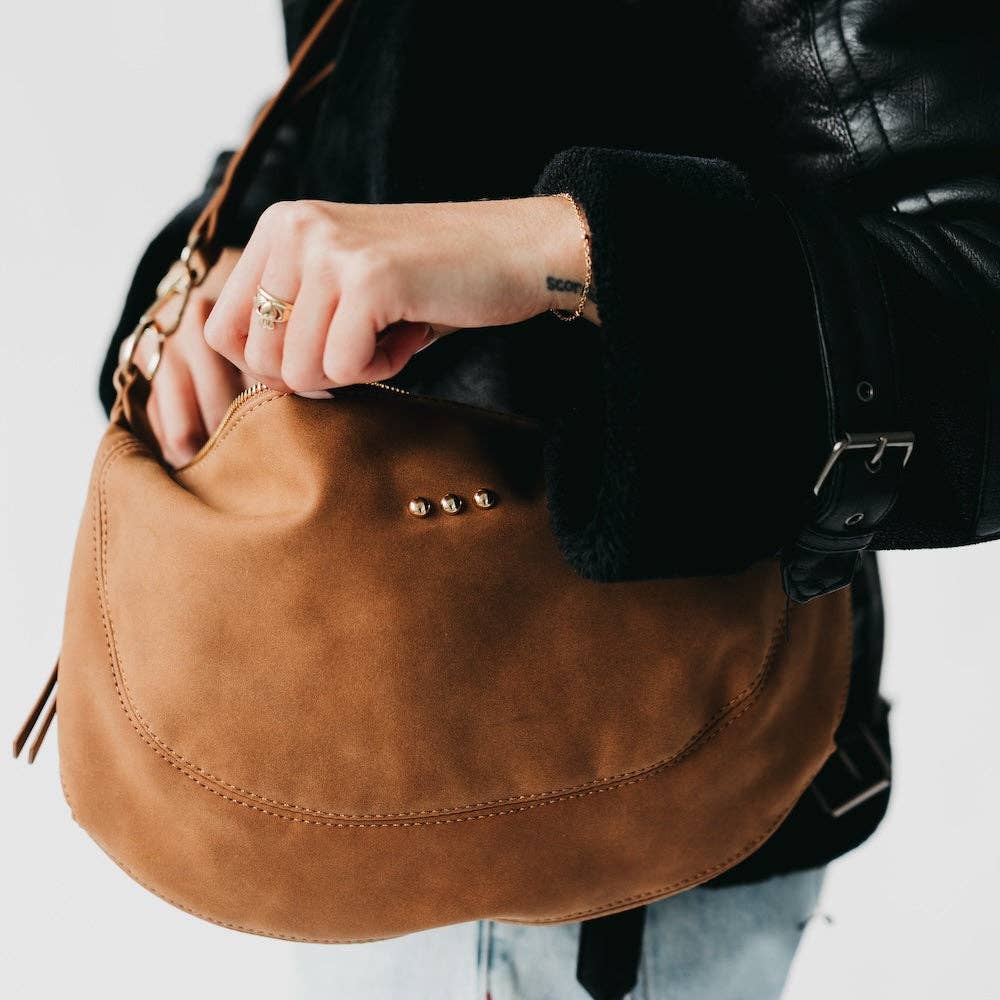 Netty Nubuck Crossbody