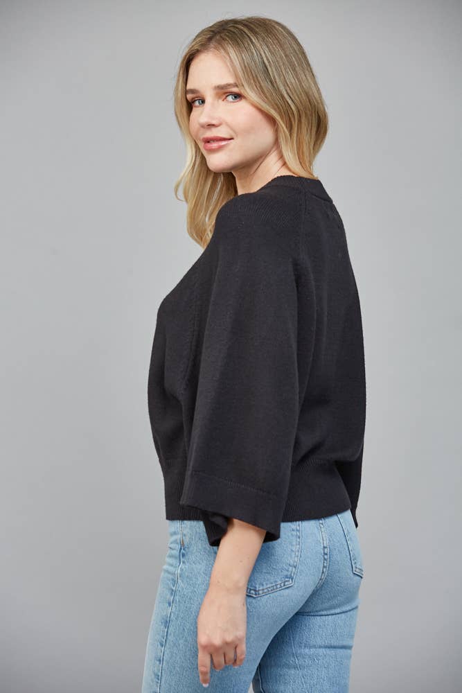 REGLAN CREW NECK SWEATER