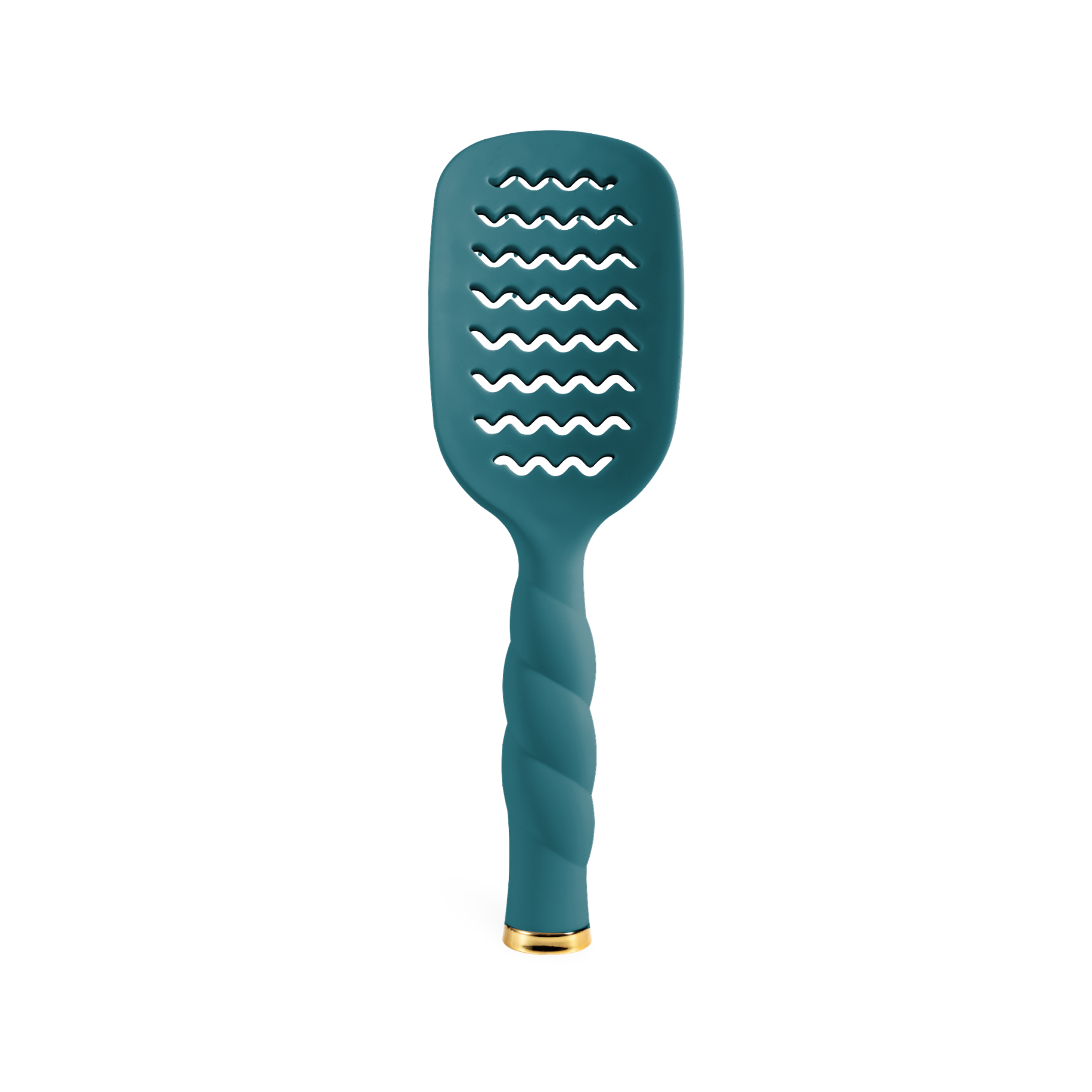 Vented Hair Brush - Teal With It