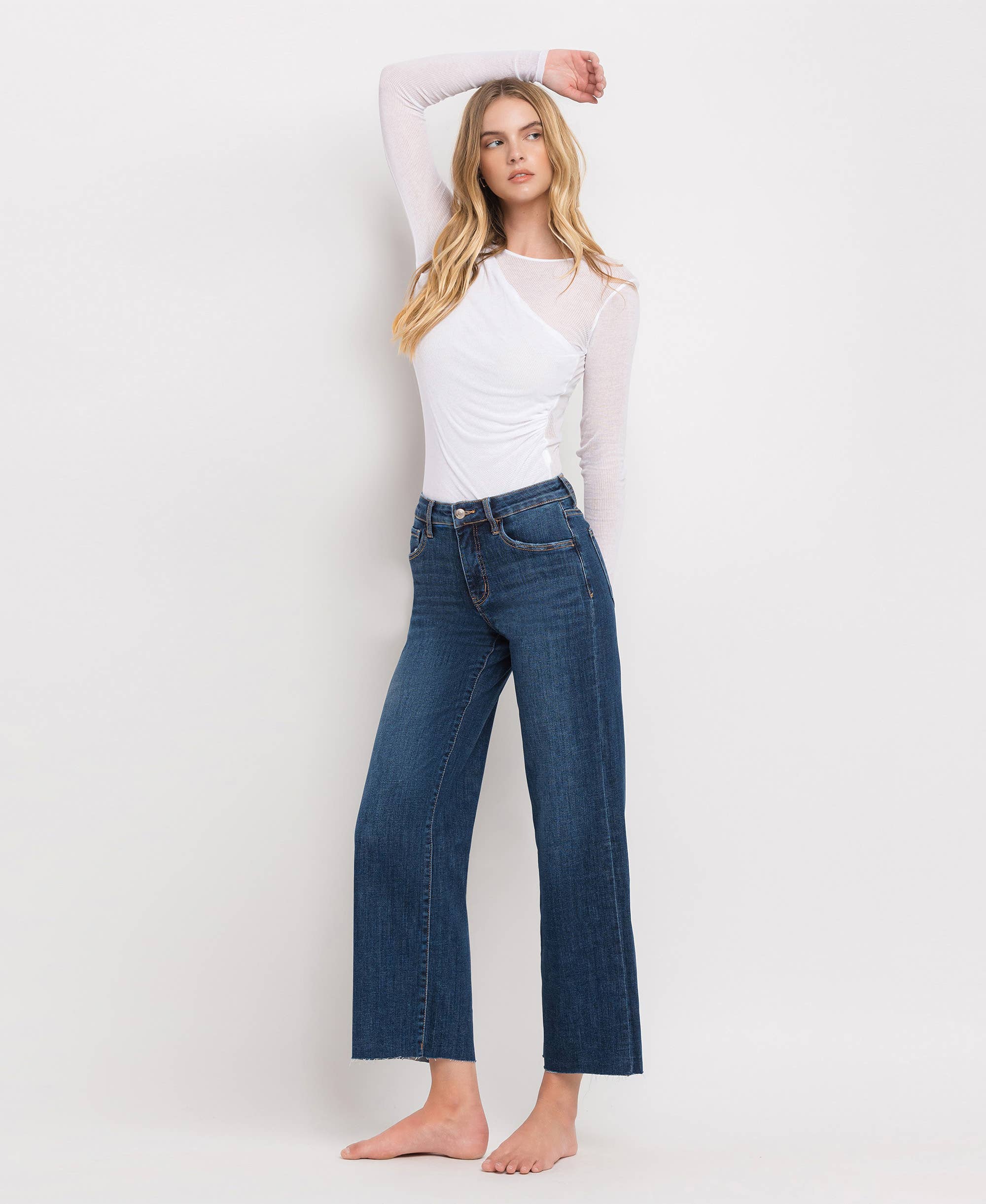MID RISE WIDE LEG JEANS-Finders Keepers