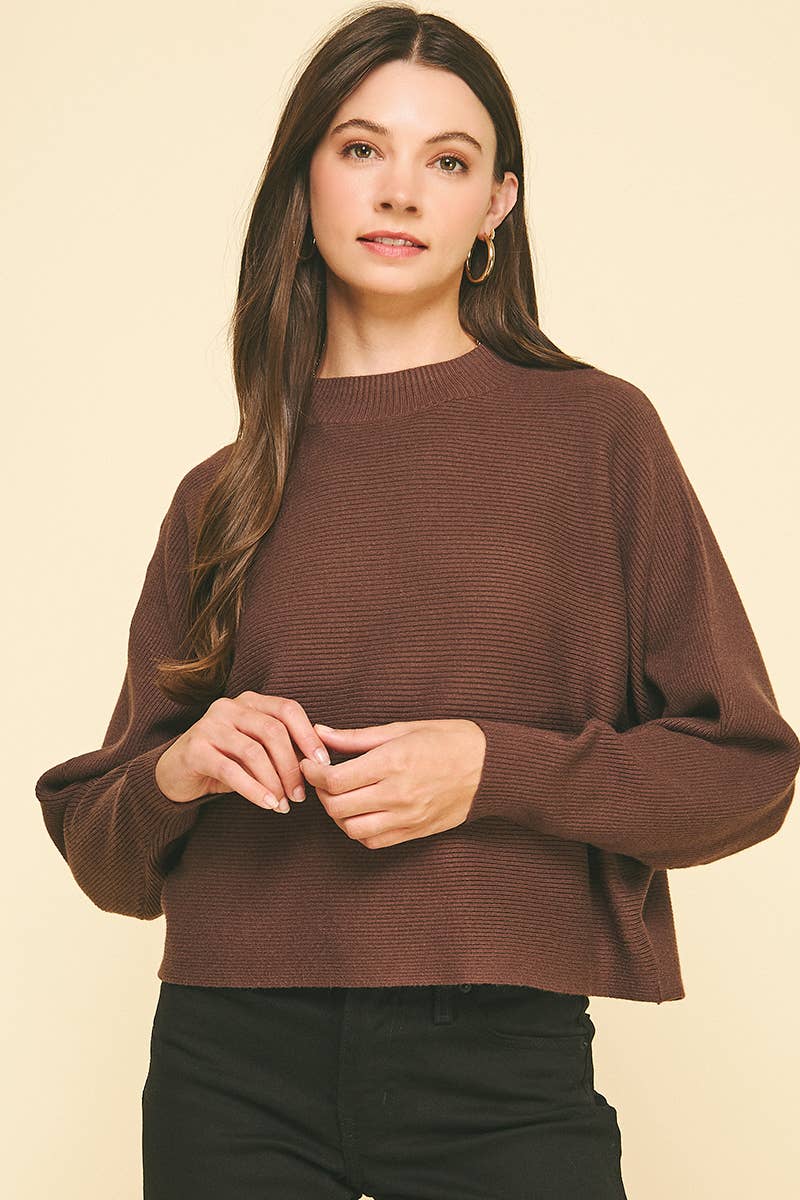 DOLMAN SLEEVES SWEATER