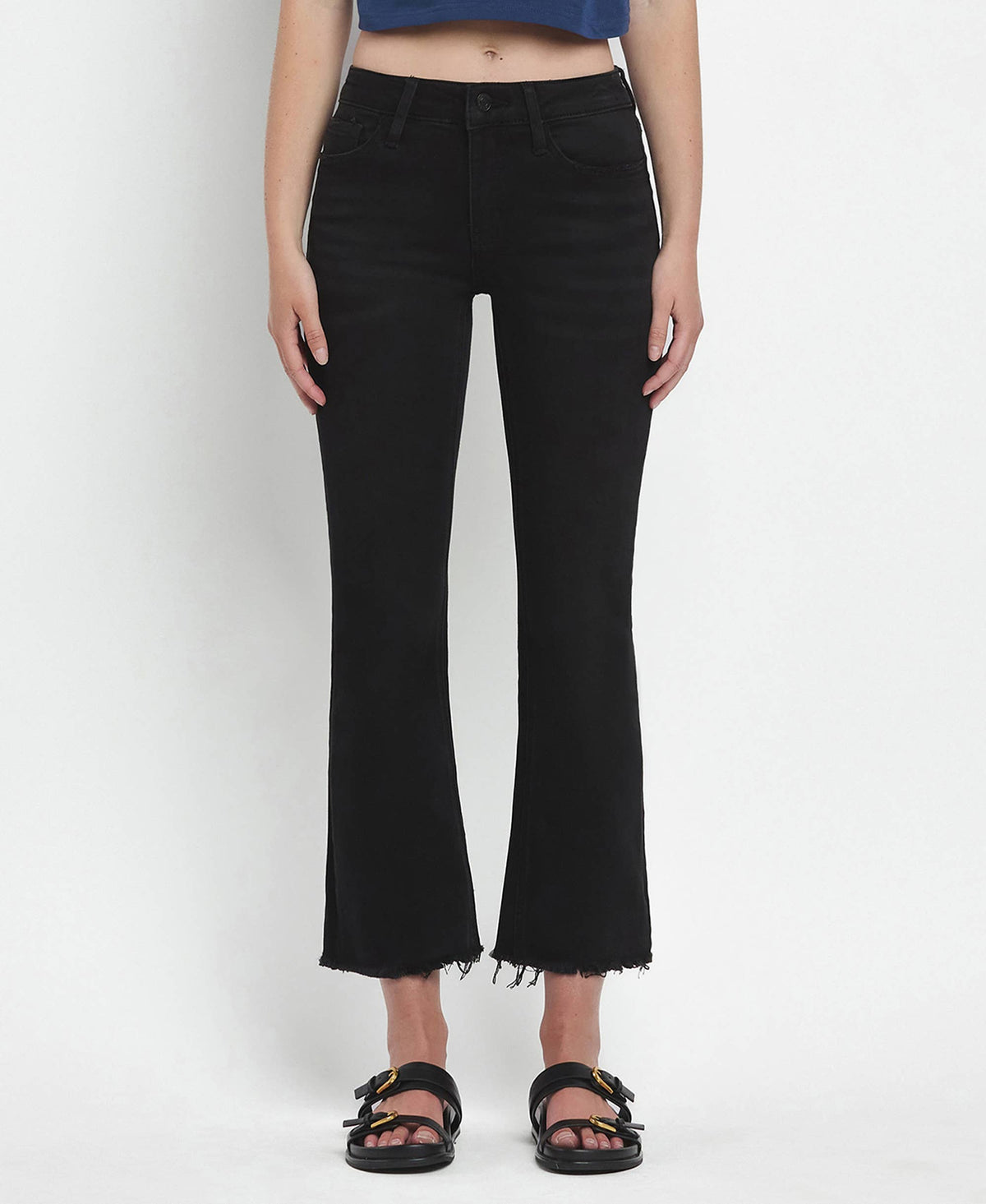 GRANDEUR MID RISE CROP FLARE