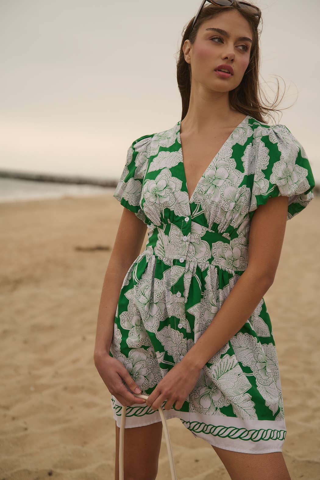 Kasina Button Down Mini Dress