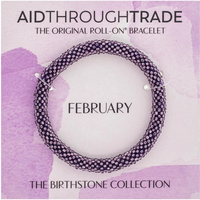 February Birthstone Bracelet