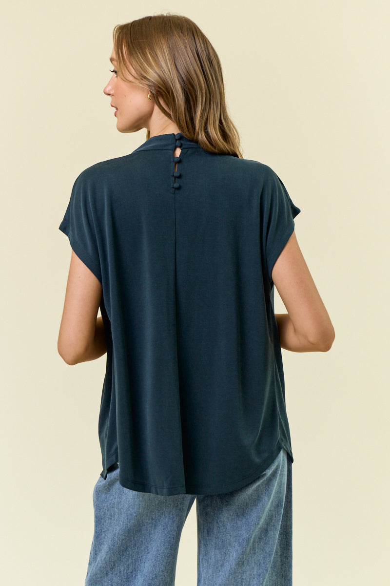 Draped Dolman Top