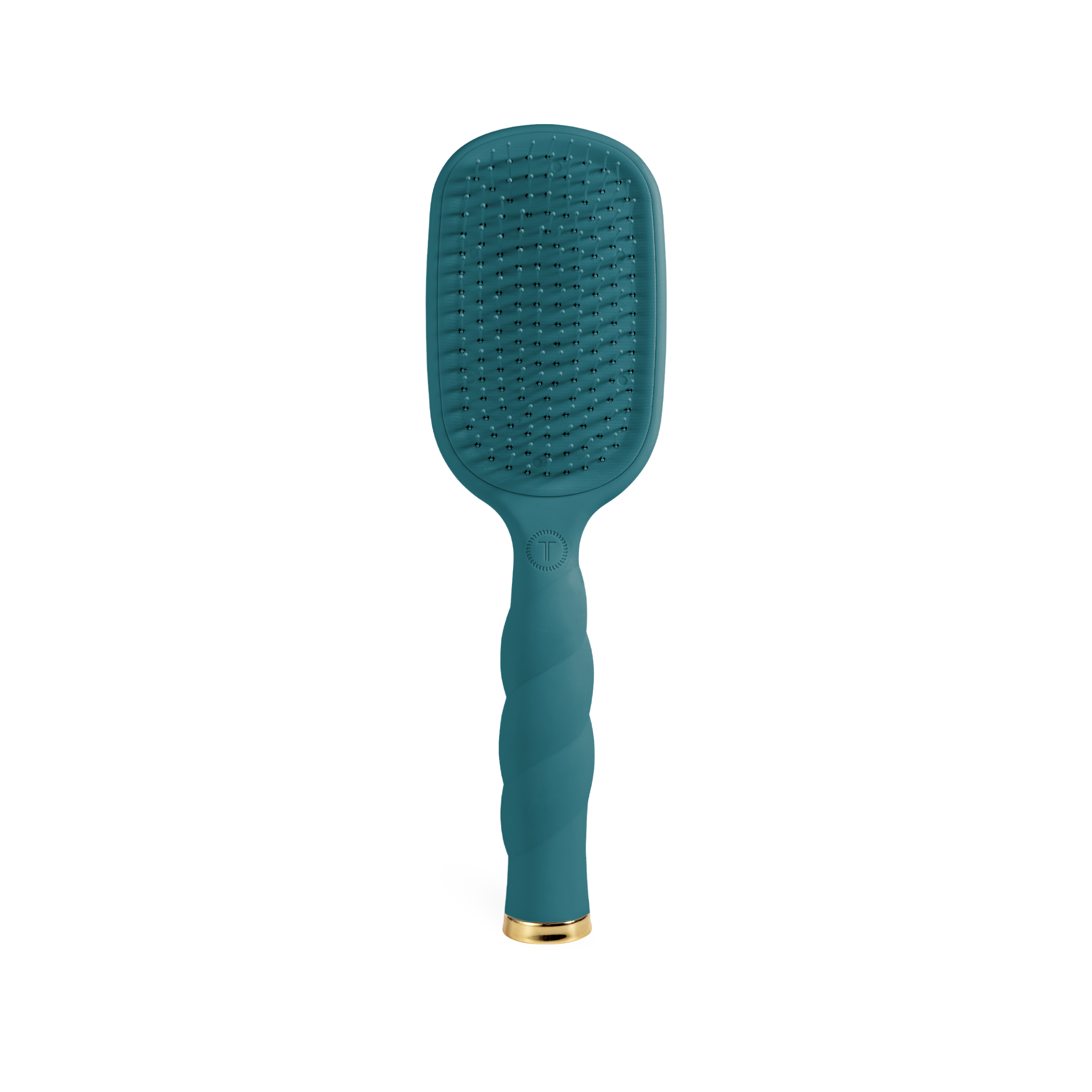 Detangler Hair Brush for Thick Hair - Teal With It