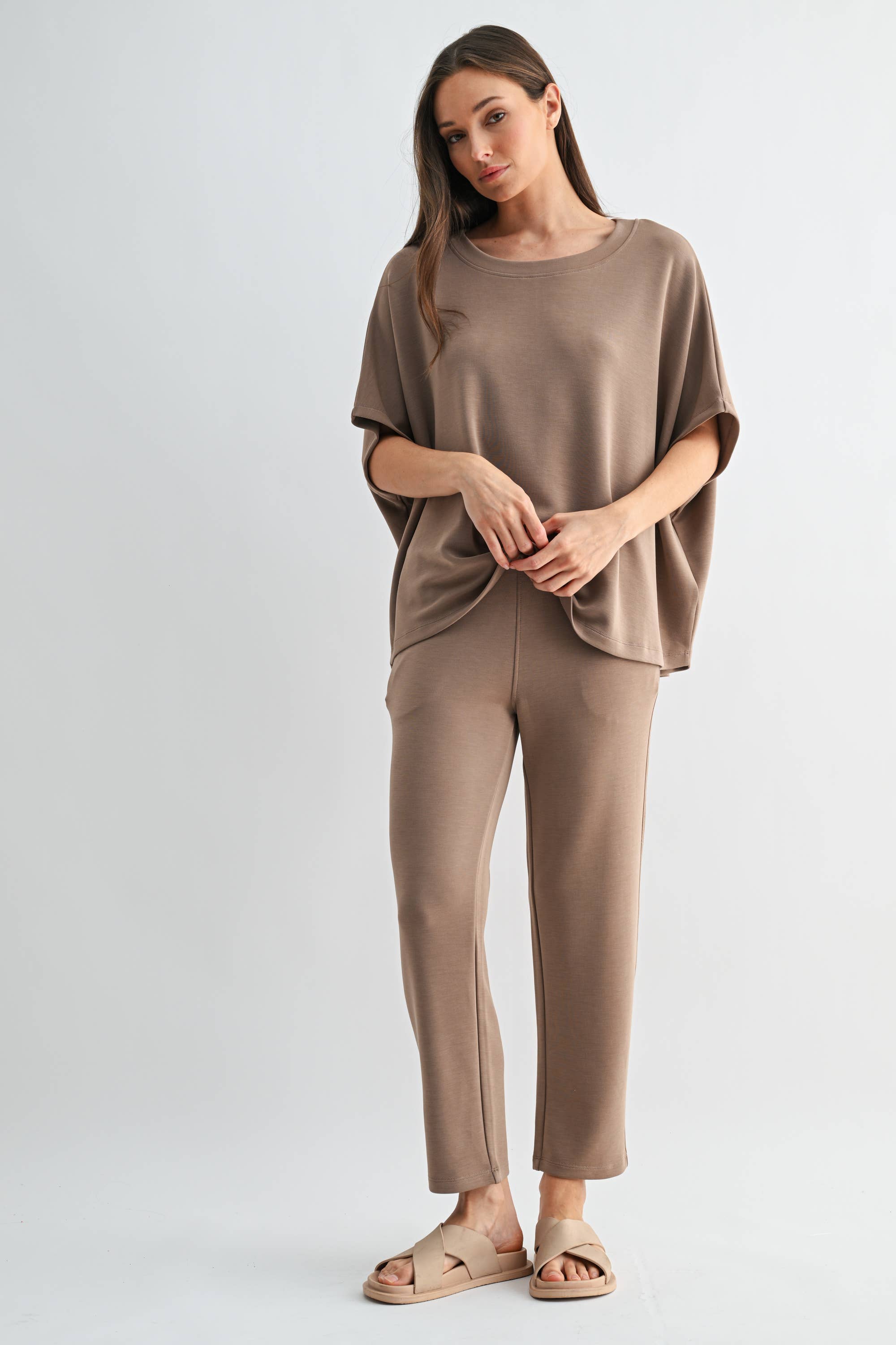 Laguna Soft Drape Cropped Pants