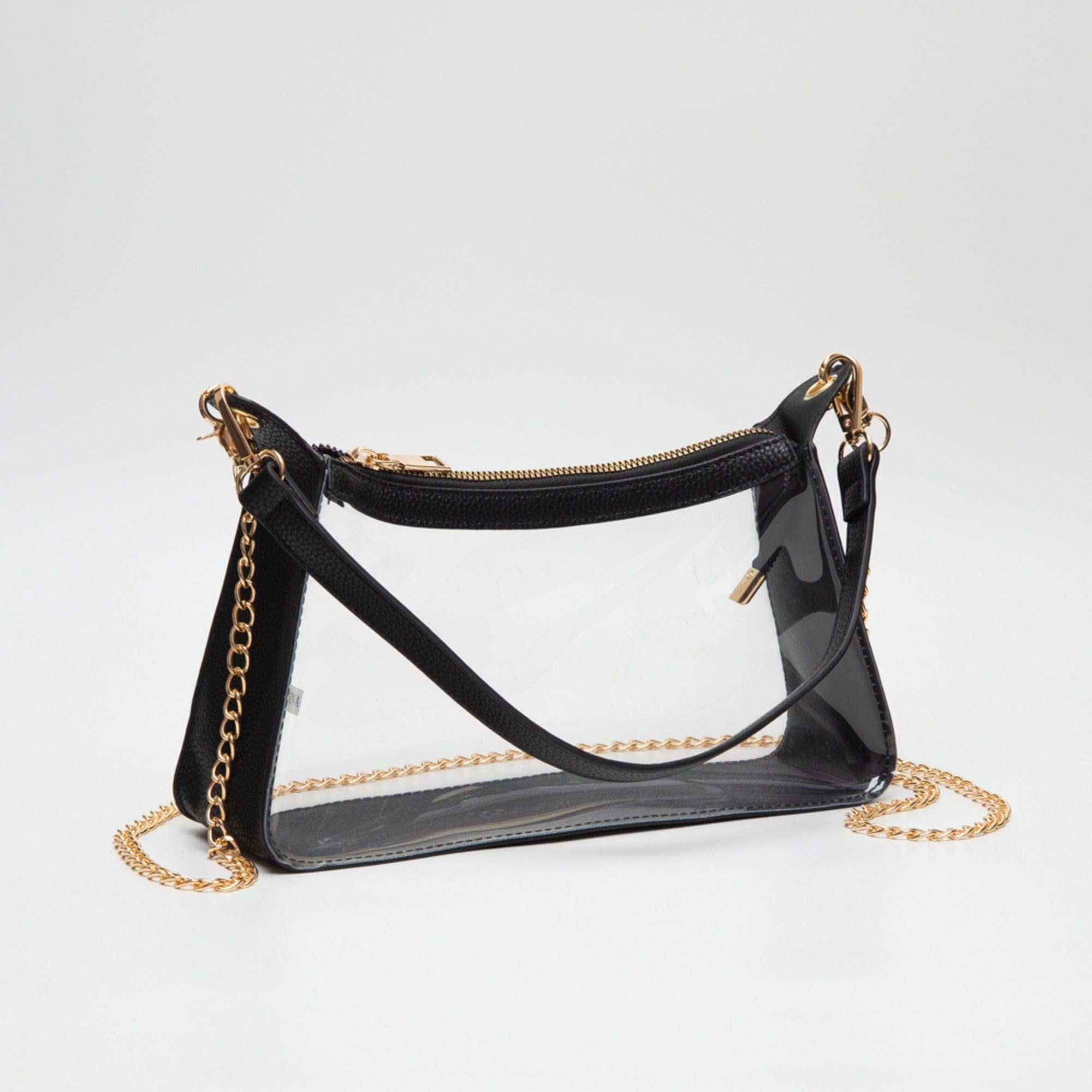 Clear Bag With Chain Strap