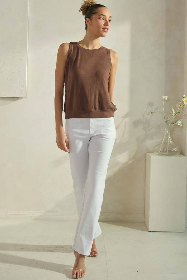 Women's Ribbed Loose Fit Tank