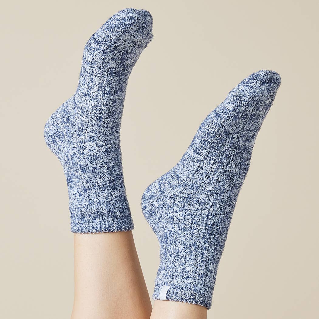 Cozy Marshmallow Crew Socks