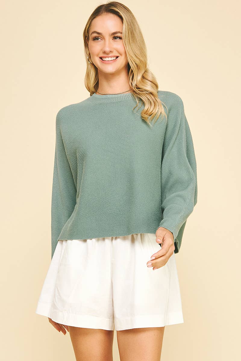 DOLMAN SLEEVES SWEATER