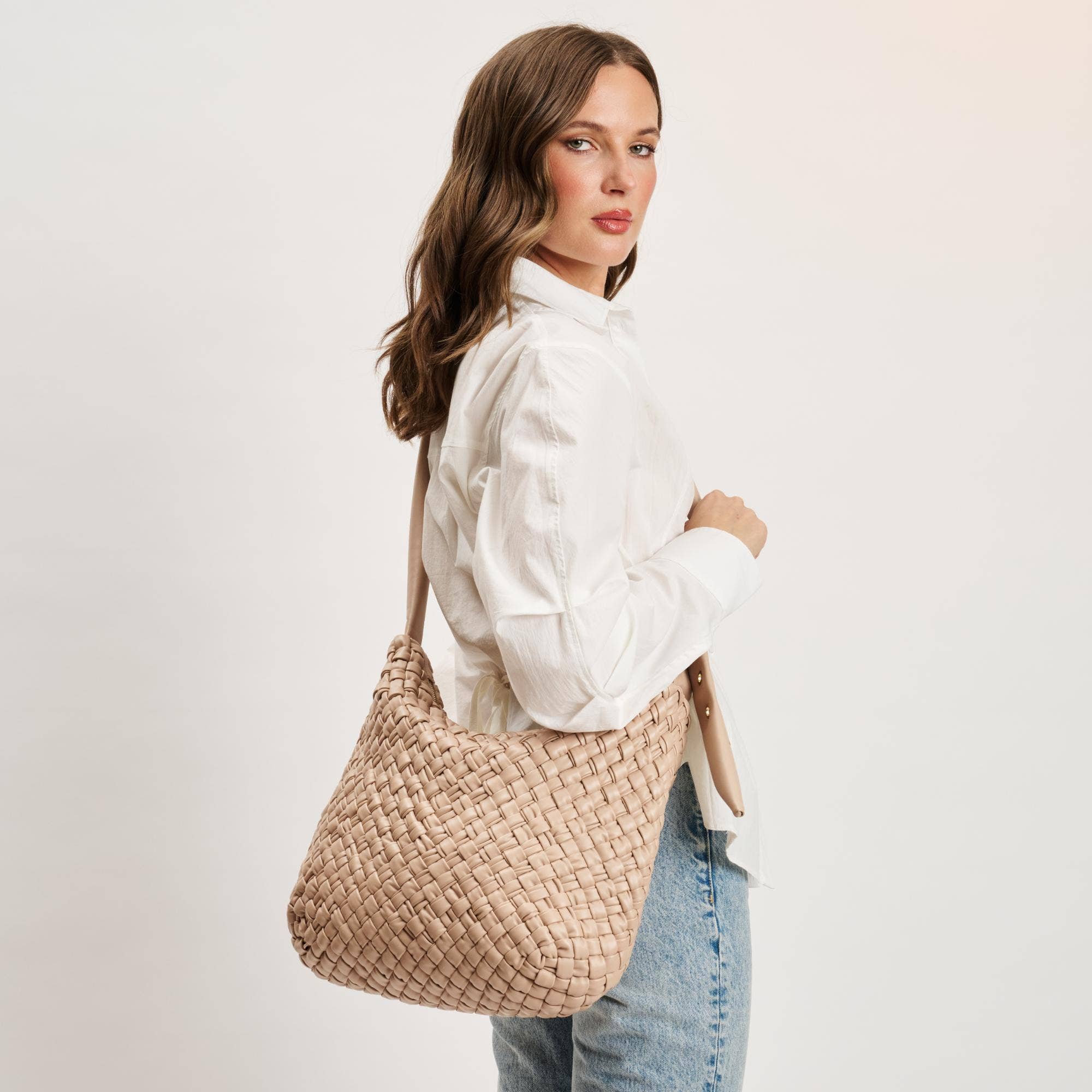 Classica Woven Crossbody