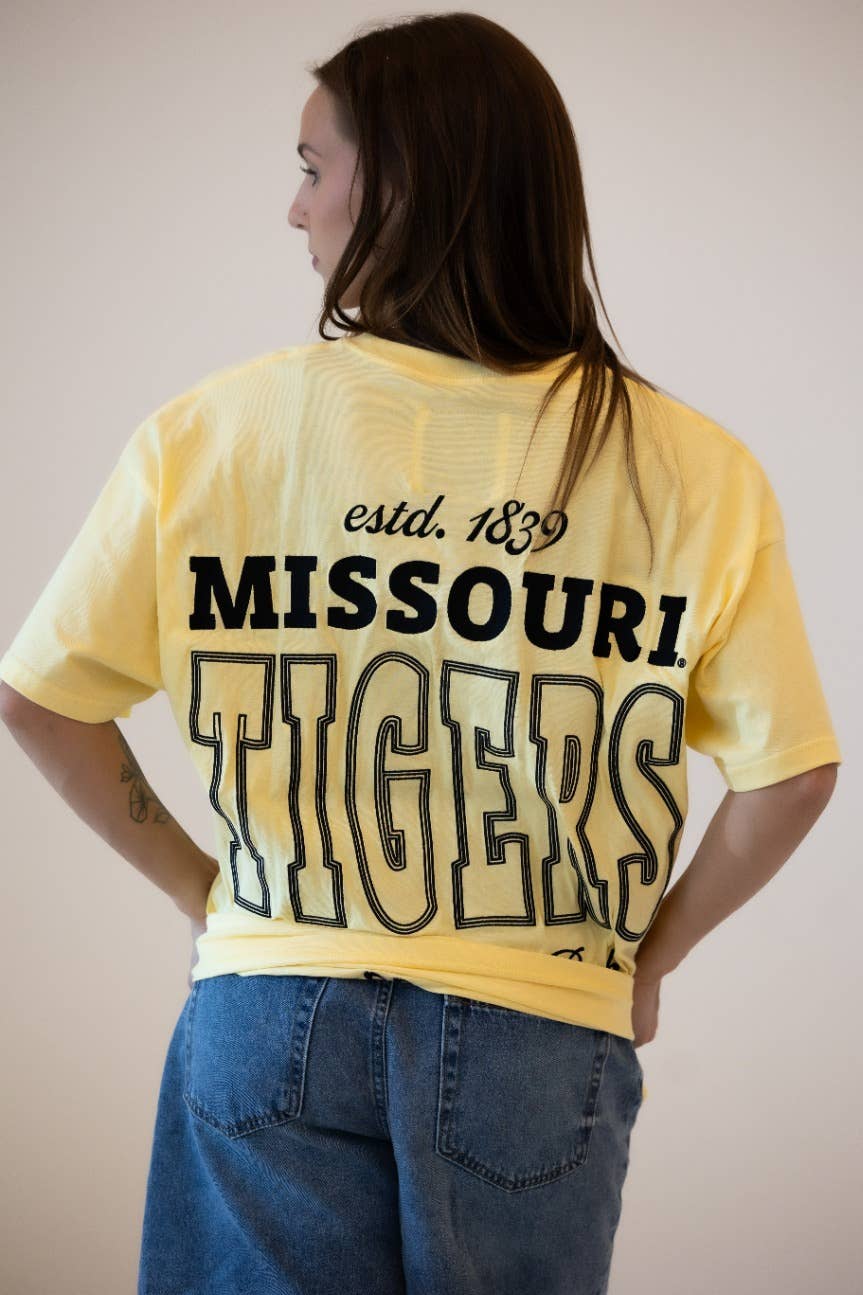 Missouri Billboard Embroidery Oversized Tee