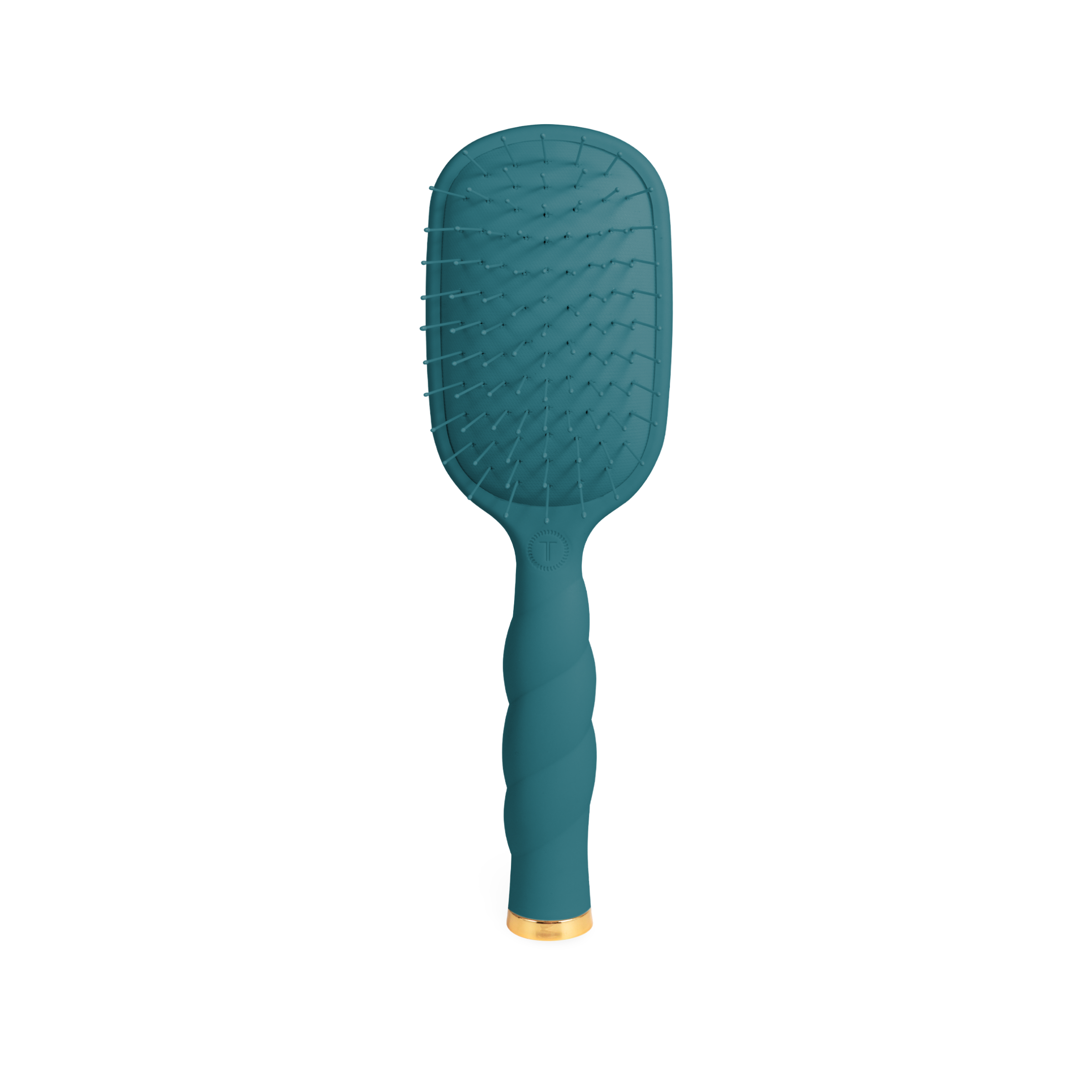 Detangler Hair Brush for Fine Hair - Teal With It
