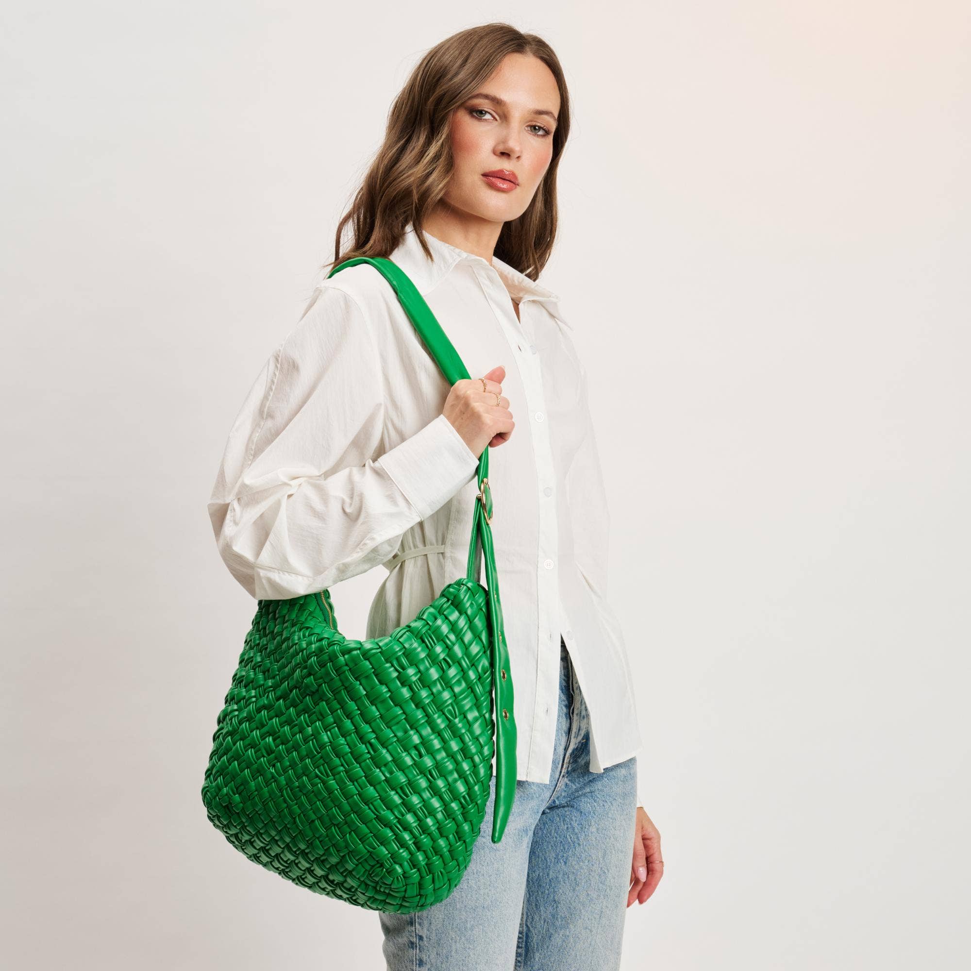 Classica Woven Crossbody
