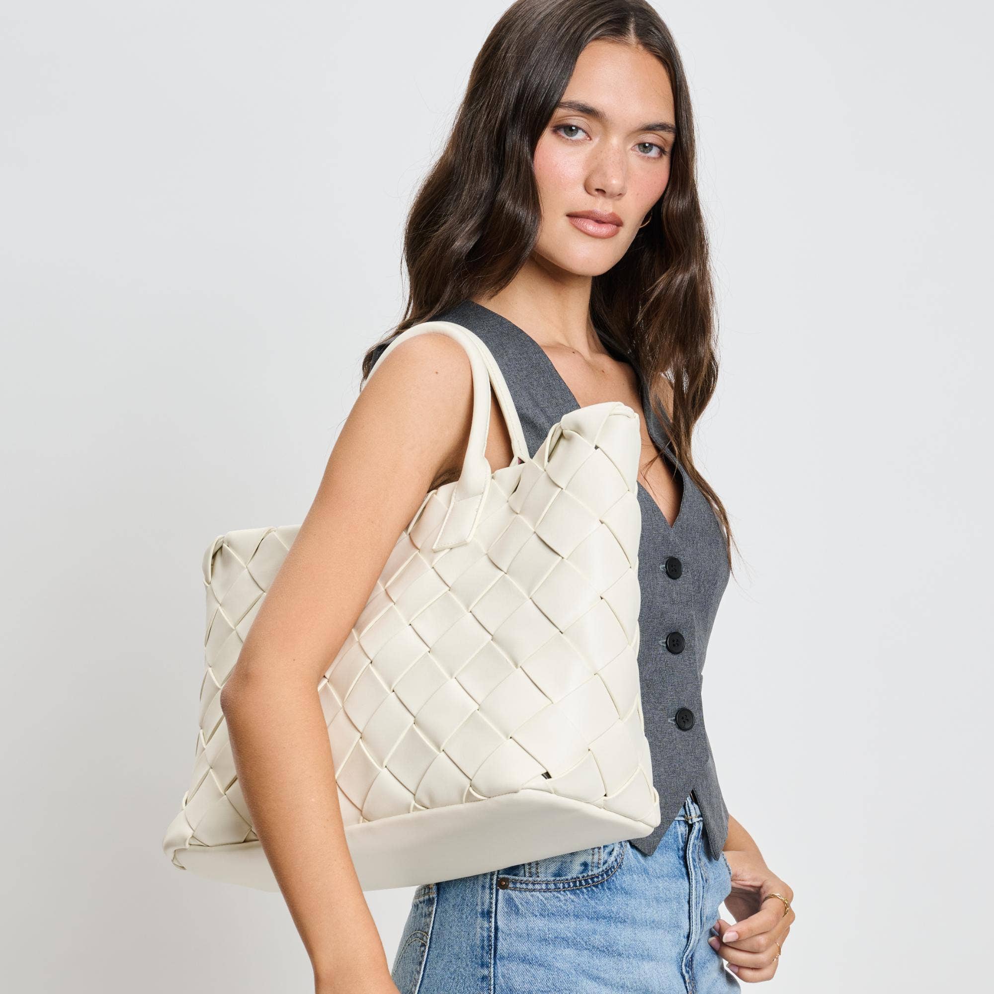 Adeline Woven Tote