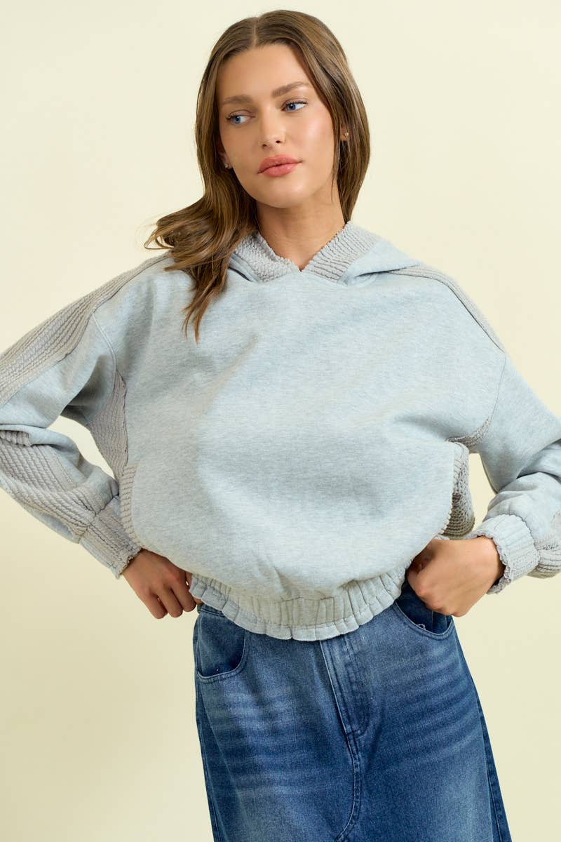 BRUSHED TERRY SWEATSHIRT