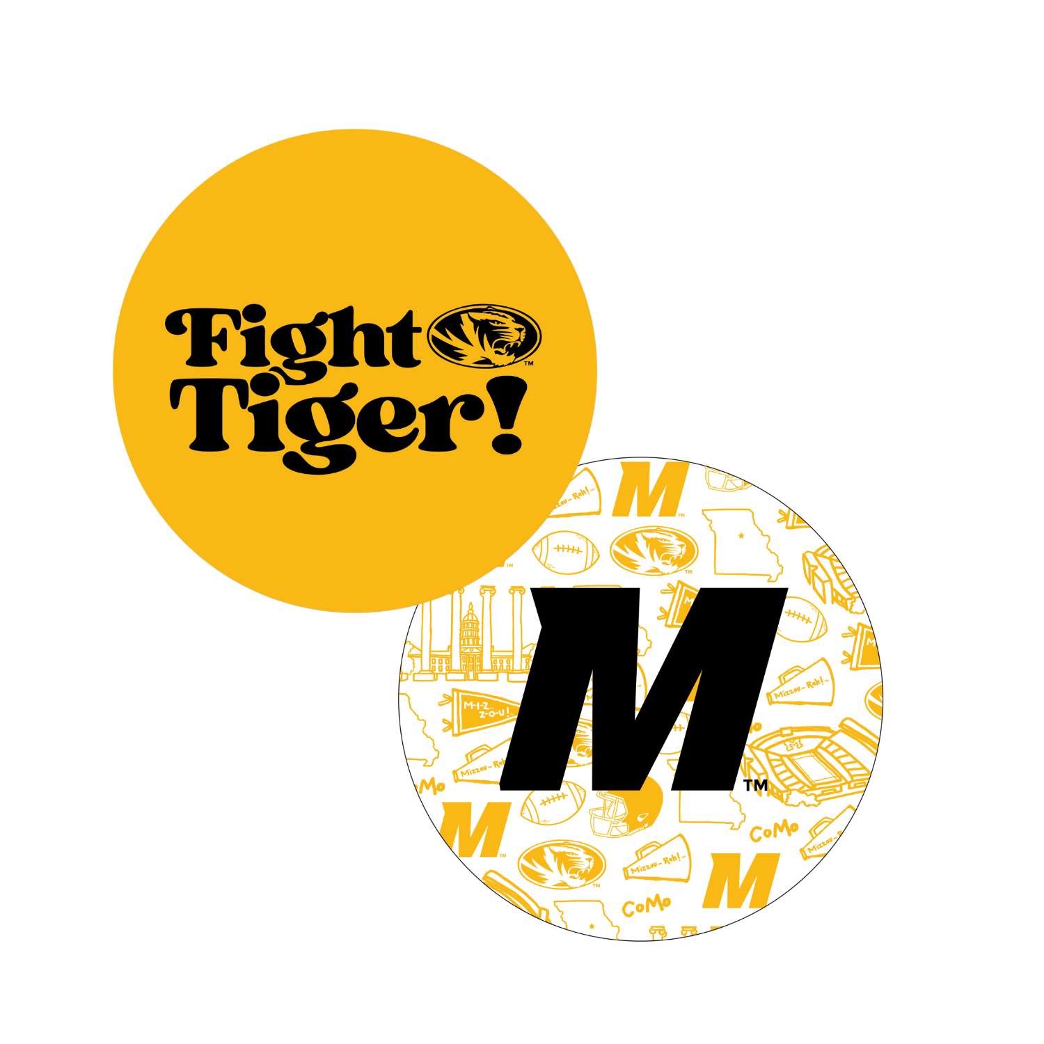 Mizzou Coasters Set of 25