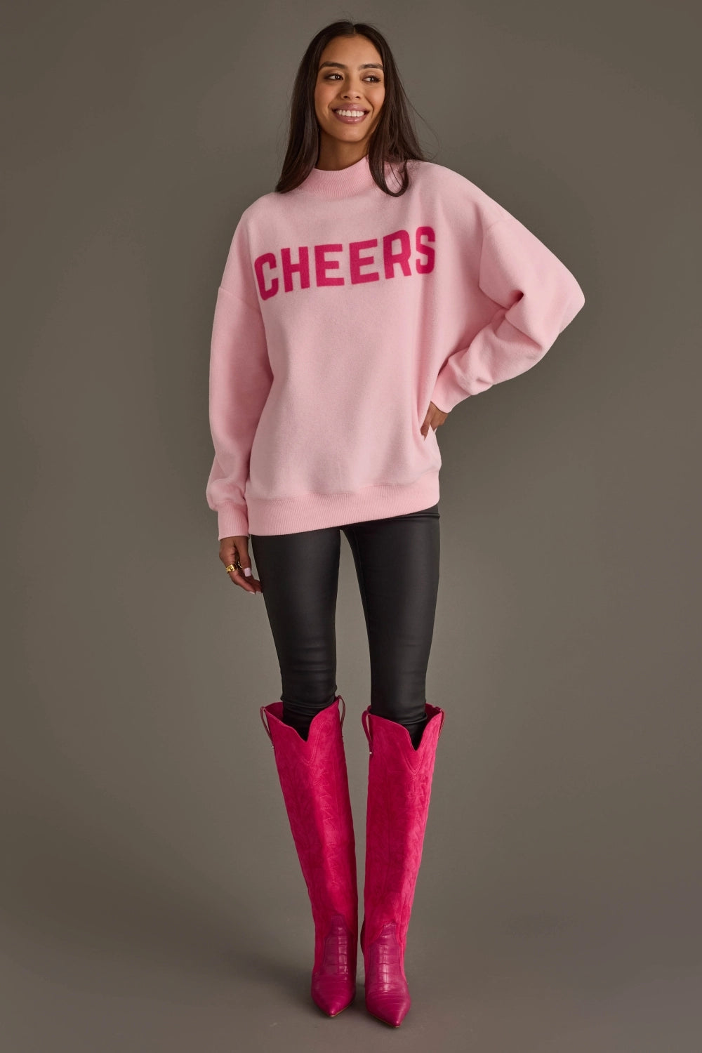 Merry & Cheers Reversible Sweatshirt