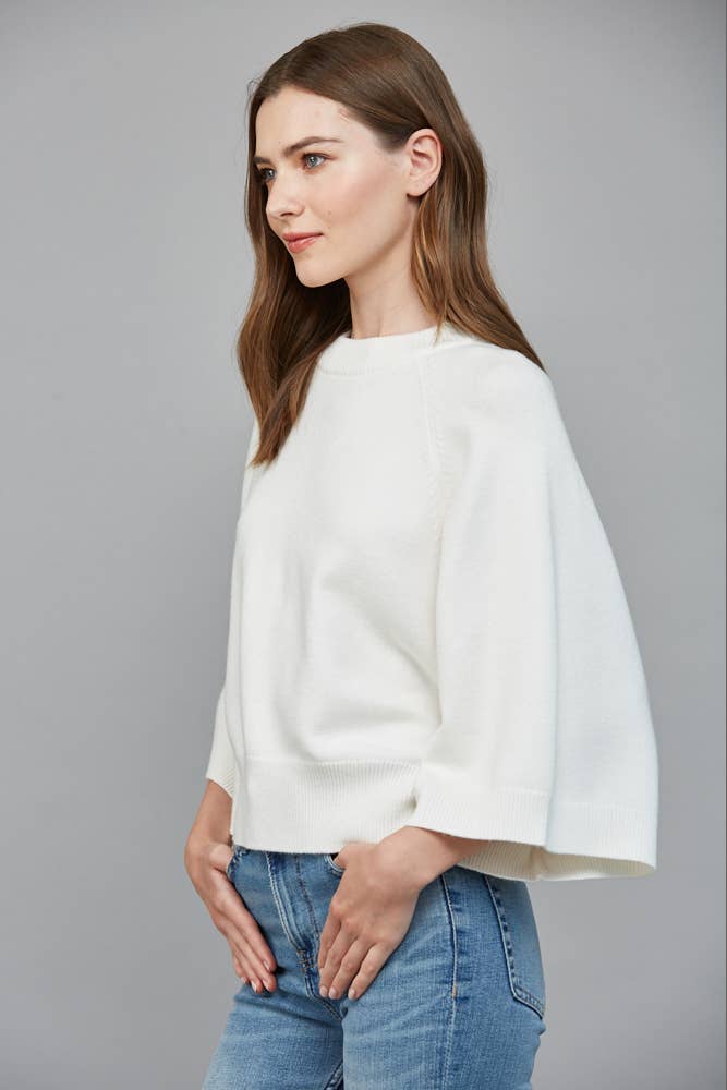 REGLAN CREW NECK SWEATER