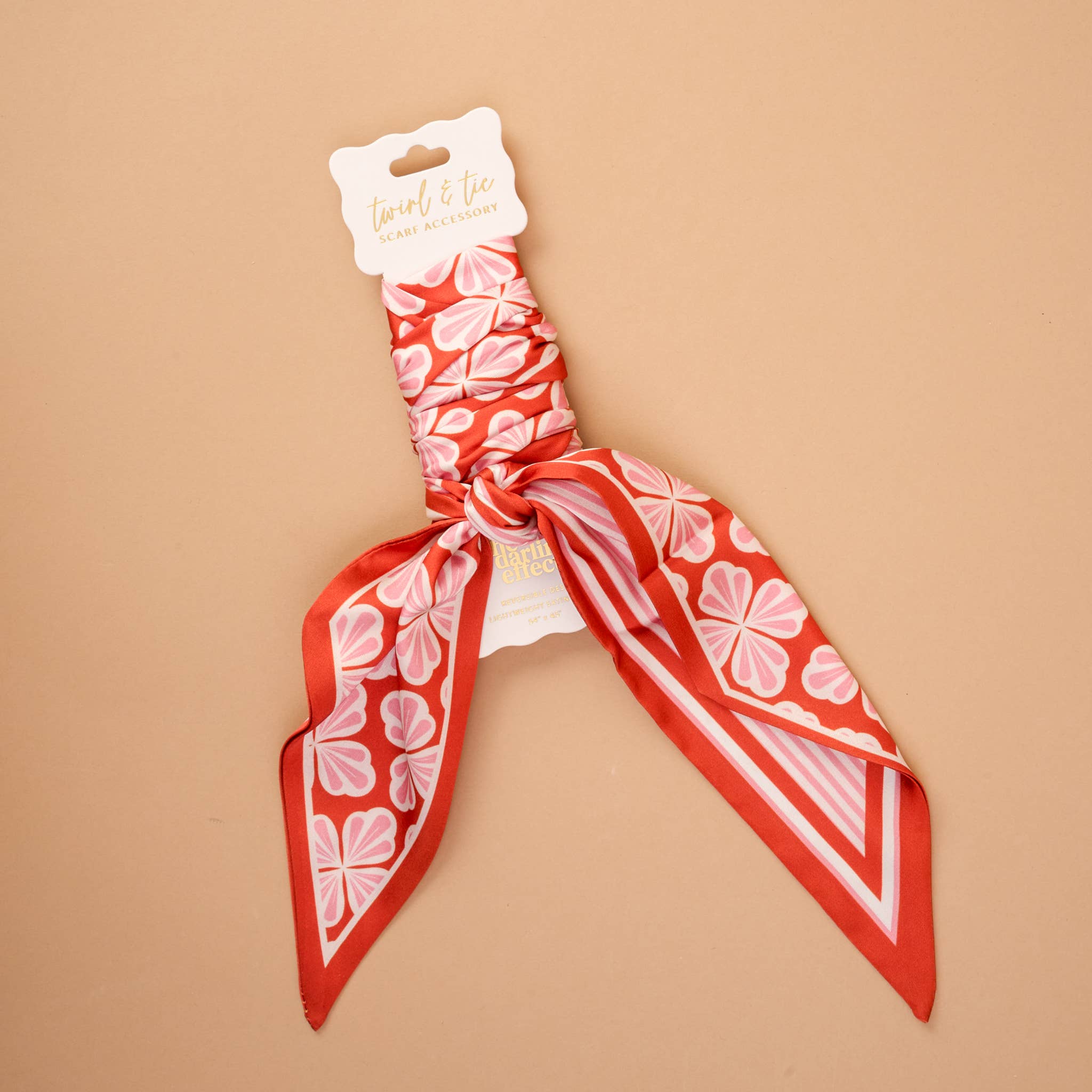 Twirl & Tie Scarf Accessory-Sienna Spice