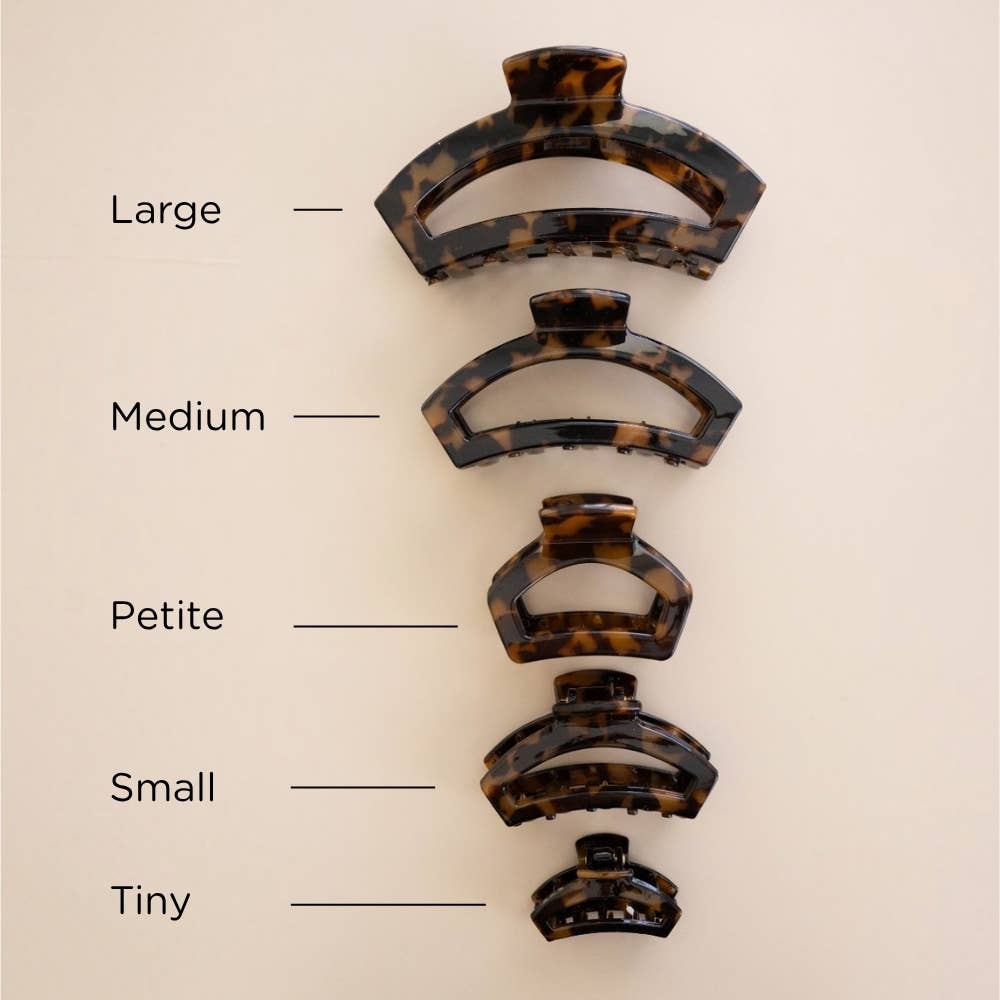 Open Tortoise | Petite | Hair Clip