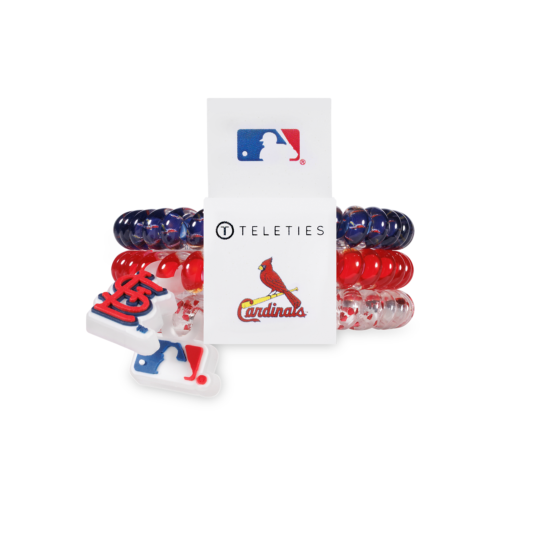 Spiral Hair Coils | Small | St. Louis Cardinals Hair Ties