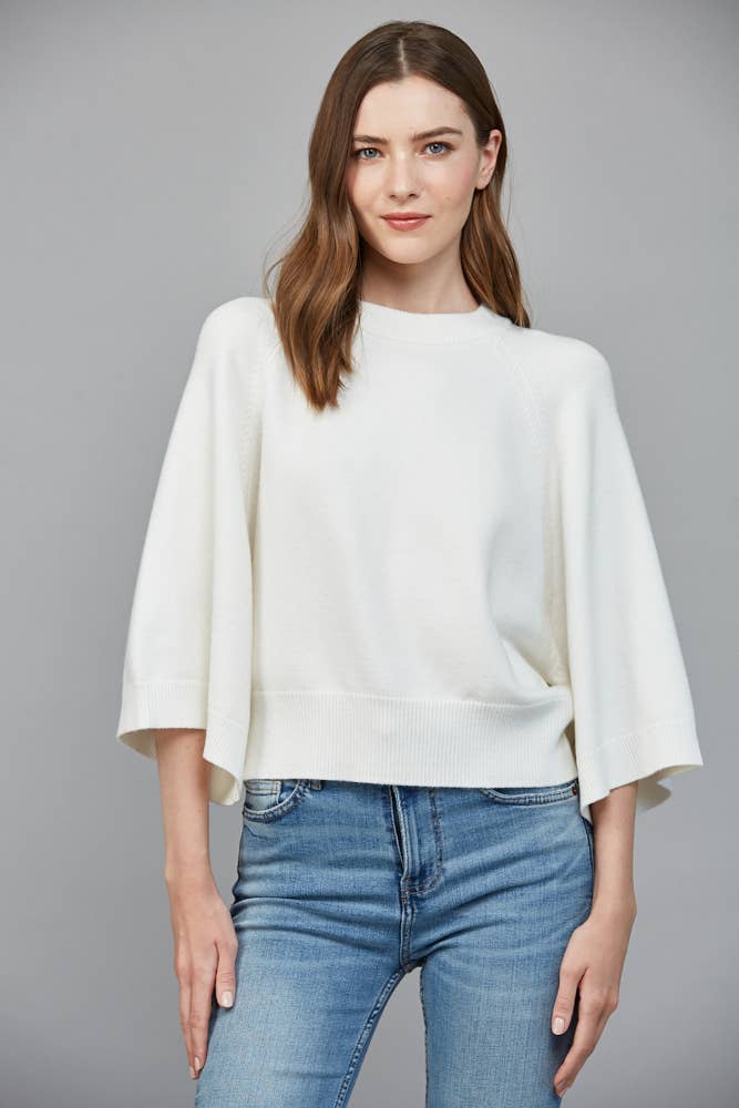 REGLAN CREW NECK SWEATER