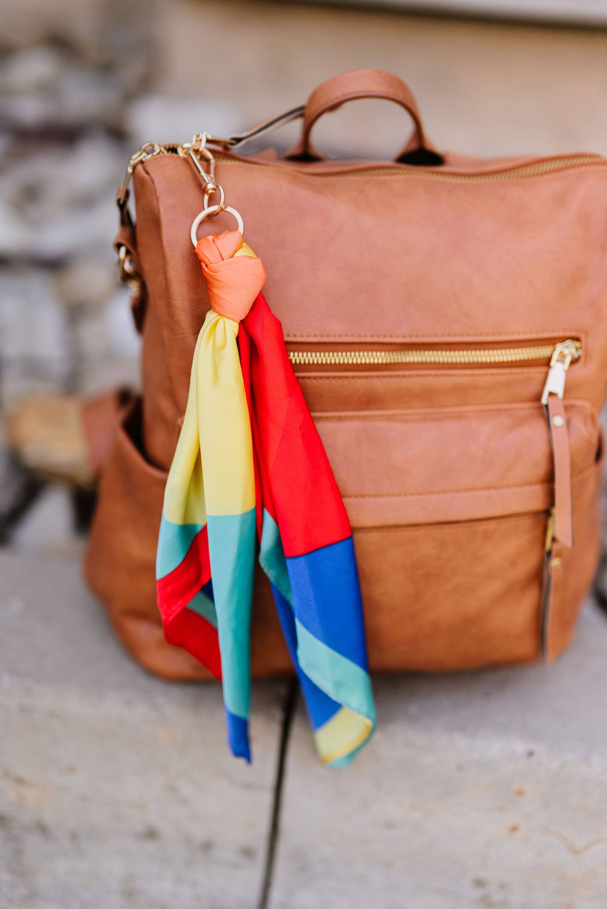 Scarf Bag Accessory Keychain