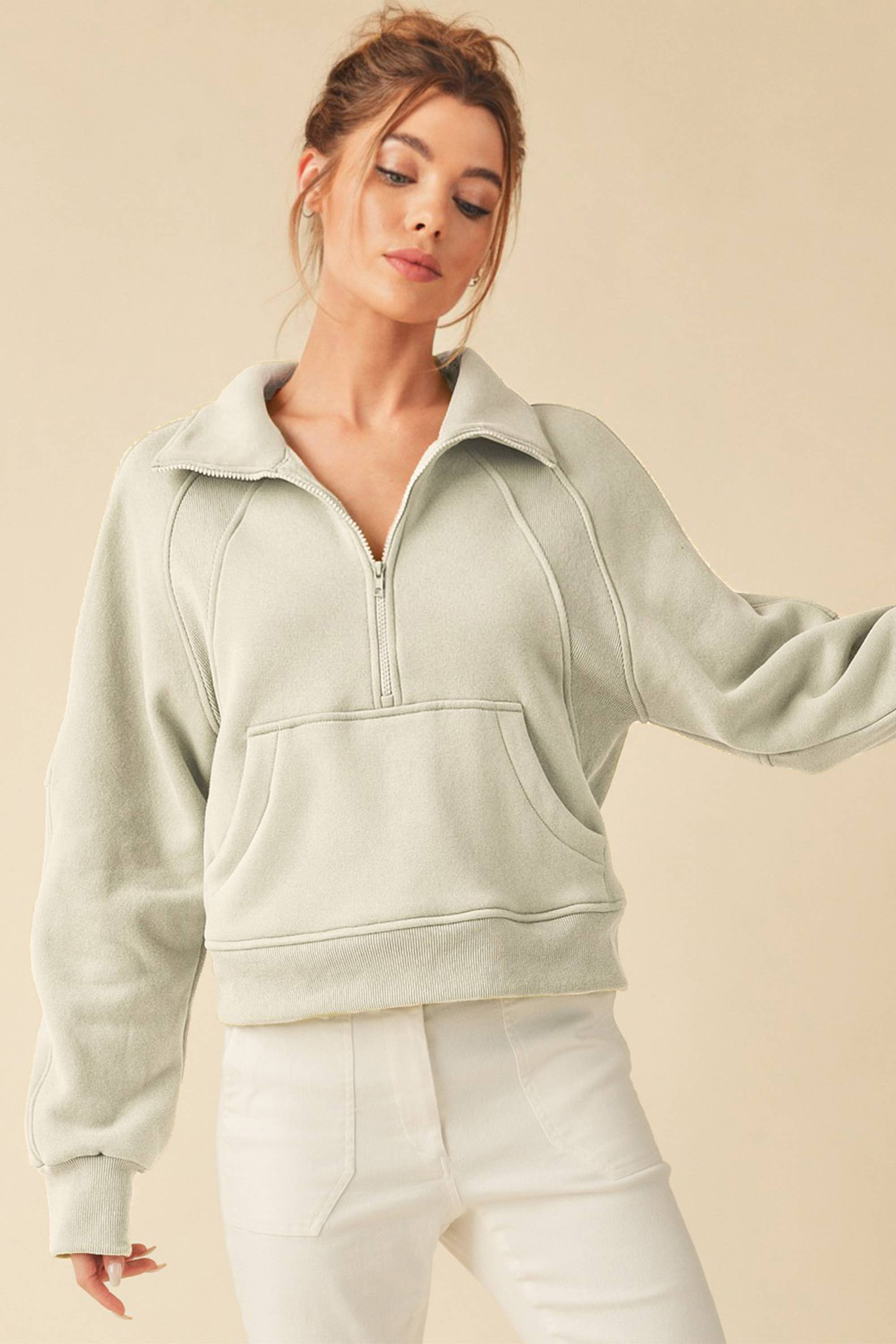 Drea Half-Zip Hoodie