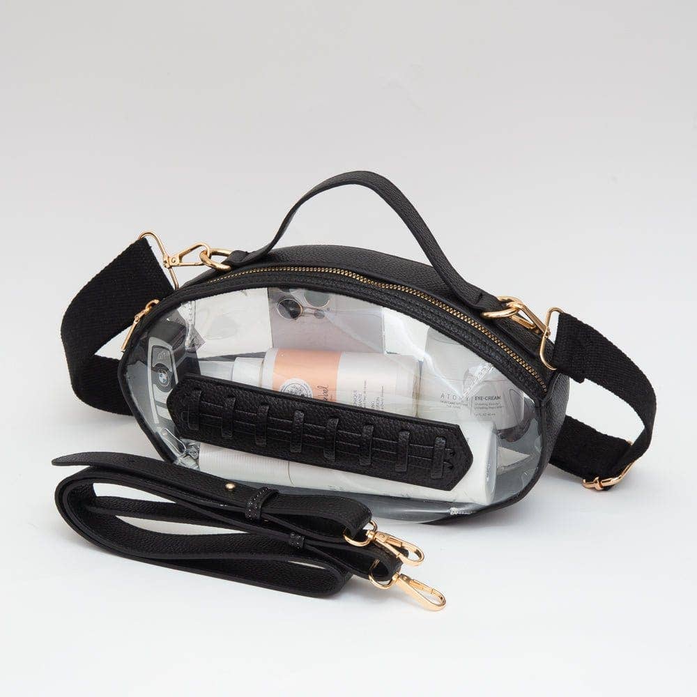 Clear Gameday Football Crossbody