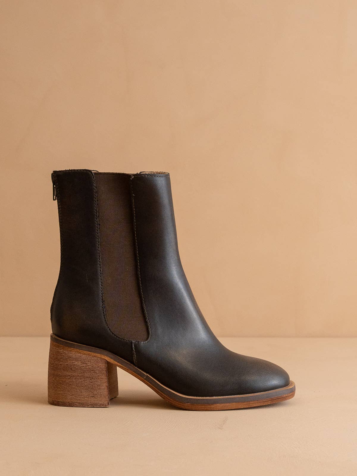 Espresso Chelsea Heel Boots