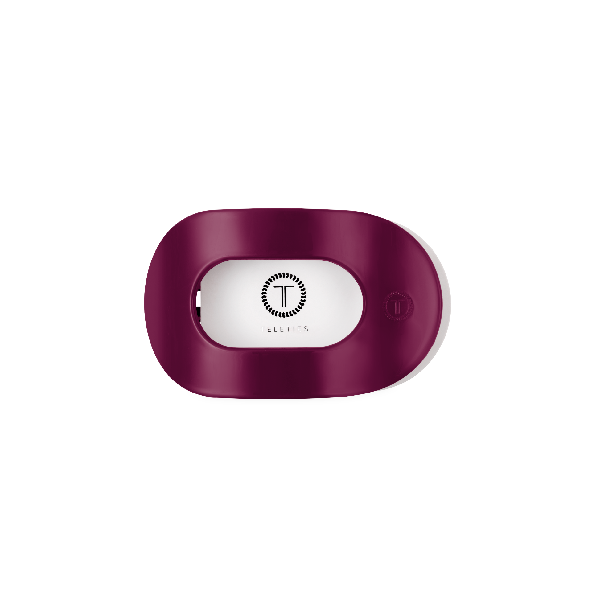 Mulberry Small Flat Round Hair Clip