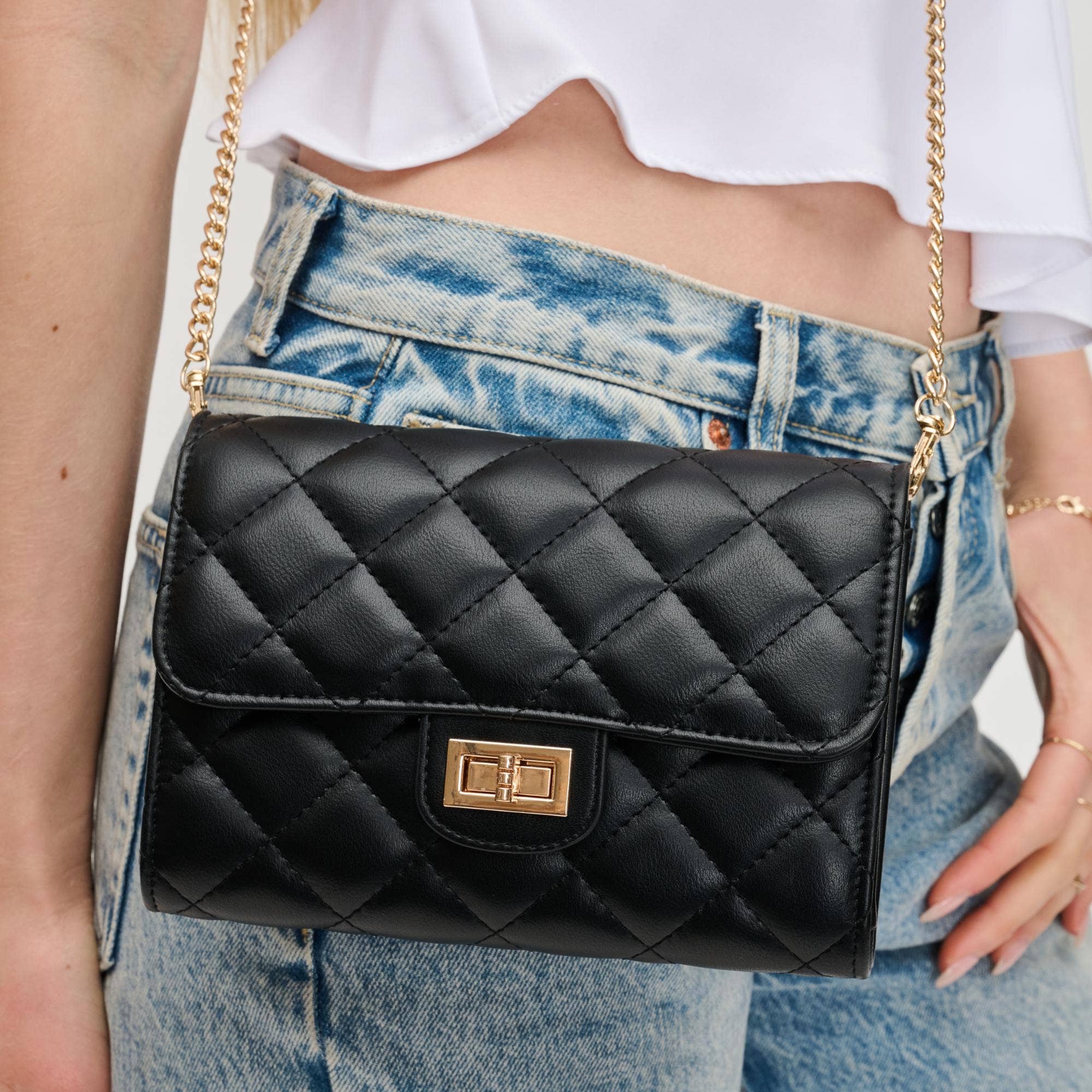 Winona Quilted Crossbody