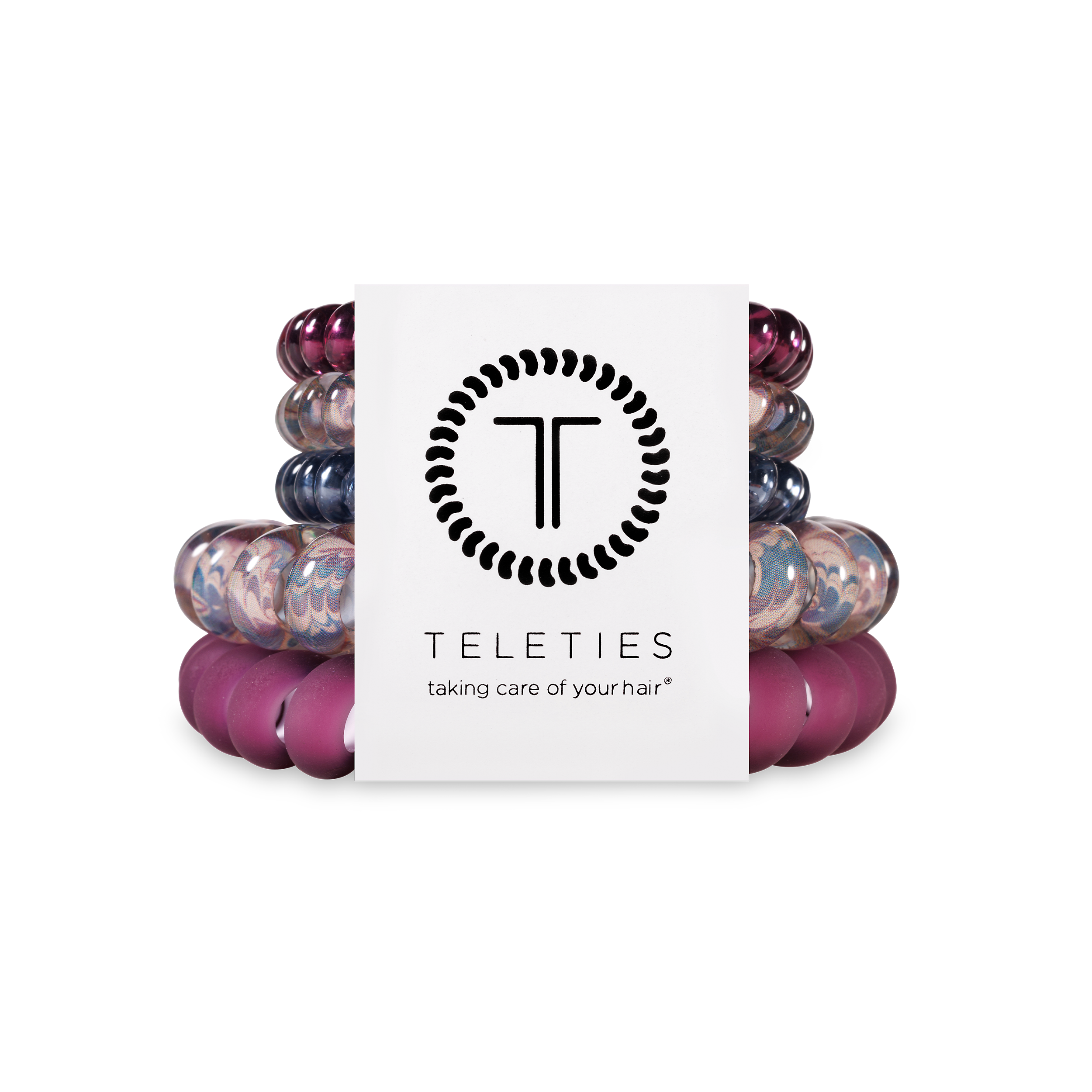 Spiral Hair Coils | Mix Pack | Purple Haze Hair Ties
