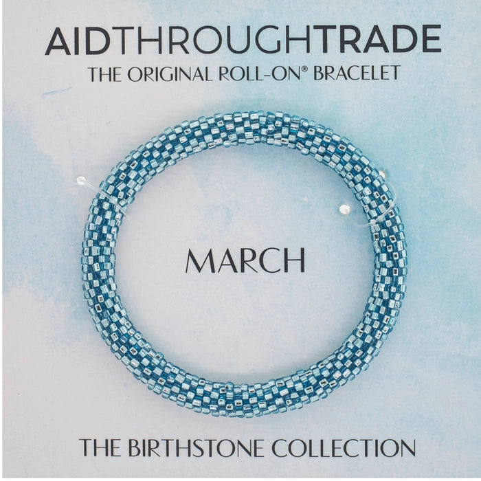 March Birthstone Bracelet