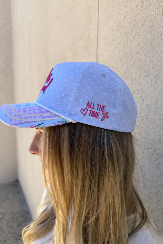 God Is Good All The Time Vintage Trucker Hat